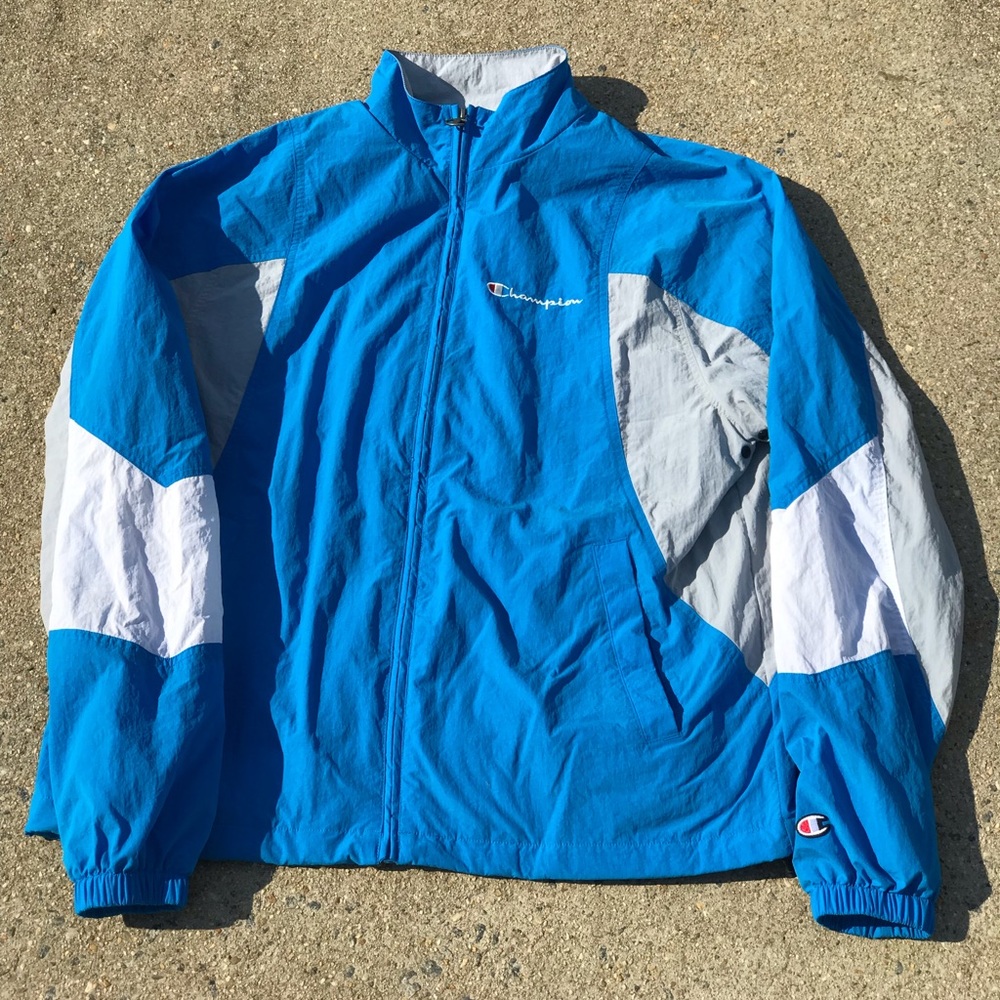 VINTAGE CHAMPION JACKET SIZE LARGE GOOD CONDITION